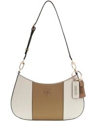 Guess - Noelle Saffiano Shoulder Bag - Lyst