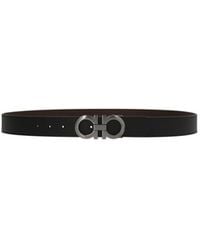 Ferragamo - Logo Double-Sided Belt - Lyst