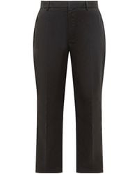 Off-White c/o Virgil Abloh - High Waist Straight Leg Pants - Lyst