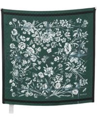 Gucci - Printed Silk Scarf - Lyst