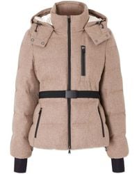 Brunello Cucinelli - Belted Padded Wool Jacket - Lyst
