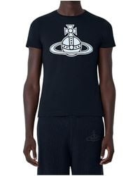Vivienne Westwood - Orb-Printed Crewneck T-Shirt - Lyst
