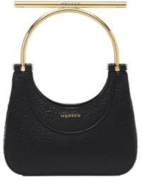 McQueen - Cross-Bar Mini Tote Bag - Lyst