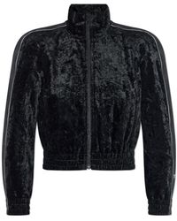 T By Alexander Wang - Velvet Cardigan - Lyst