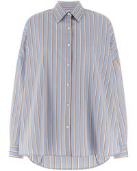 Dries Van Noten - Casia Oversized Striped Shirt - Lyst