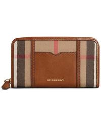 Burberry - Long Purse - Lyst