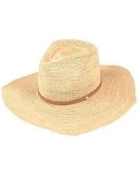 Rag & Bone - A Simple Wide-Brimmed Straw Hat - Lyst