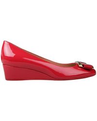 Ferragamo - Bow Wedges - Lyst