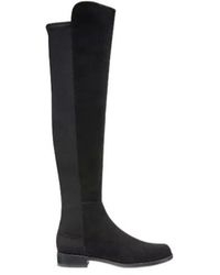 Stuart Weitzman - Logo Knee-High Boots - Lyst