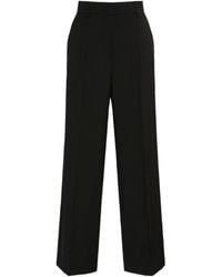 Weekend by Maxmara - Visivo Pressed-Crease Wide-Leg Trousers - Lyst