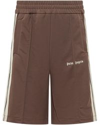 Palm Angels - Classic Logo Track Shorts - Lyst