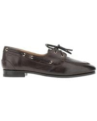 Bally - Pathy Almond Toe Loafers - Lyst