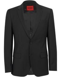 BOSS - Henry Flex Single-Breasted Suit Jacket - Lyst