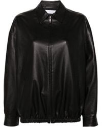 Liska - Long-Sleeved Leather Jacket - Lyst