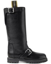 Fendi - Commando Leather Boots - Lyst