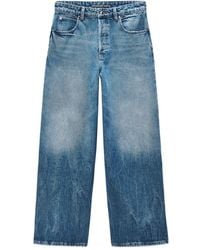 Alexander Wang - Surge Wide Leg Jeans - Lyst