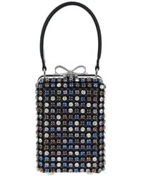 Self-Portrait - Micro Crystal-Embellished Tote Bag - Lyst
