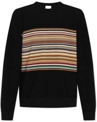 Paul Smith - Wool Sweater With Crew Neck - Lyst