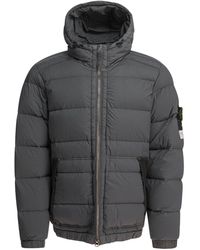 Stone Island - 4100040 Seamless Tunnel Nylon Down-Tc Hooded Jacket - Lyst