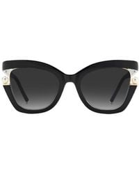 Carolina Herrera - Cat Eye Full Rim Sunglasses - Lyst
