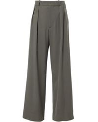 Wardrobe NYC - High-Waisted Wide-Leg Casual Pants - Lyst