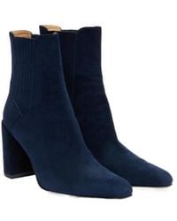Gabriela Hearst - Luke Suede Ankle Boots - Lyst