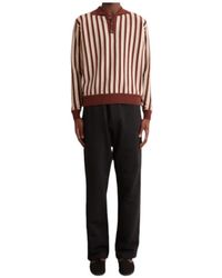 Bode - Elastic Waist Sports Pants - Lyst