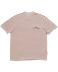 Acne Studios - Embroidered Knitted T-Shirt - Lyst