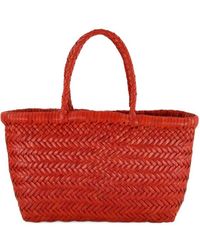 Dragon Diffusion - Woven-Design Handbag - Lyst