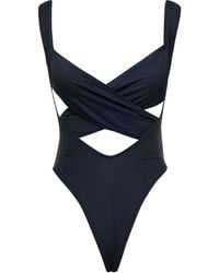 Reina Olga - Exotica Cut-Out Open Back Swimsuit - Lyst