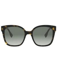 Fendi - Eyewear Square Frame Sunglasses - Lyst