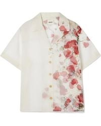 KHAITE - Riordan Printed Shirt - Lyst