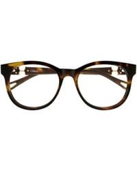 Chloé - Chloé Eyewear Cat-Eye Glasses - Lyst