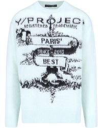 Y. Project - Paris' Best Logo-Jacquard Jumper - Lyst