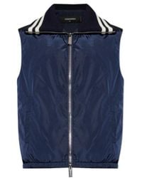 DSquared² - Insulated Zip-Up Vest - Lyst