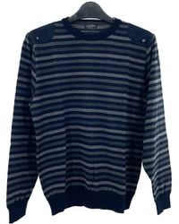 Paul & Shark - Round-Neck Striped Sweater - Lyst