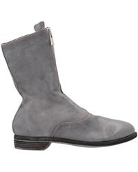 Guidi - Round Head Zipper Ankle Boots - Lyst