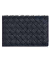Bottega Veneta - Intrecciato Piccolo Business Card Case - Lyst