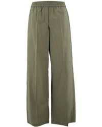 Brunello Cucinelli - Pleated Trousers - Lyst