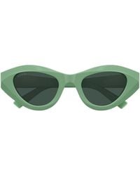 Gucci - Geometric Sunglasses - Lyst