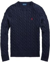 Polo Ralph Lauren - Round-Neck And Long-Sleeved Sweater - Lyst