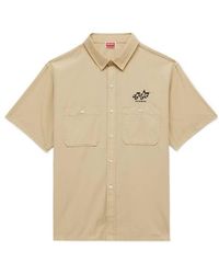 KENZO - Sounds' Casual Short Sleeve Shirt - Lyst