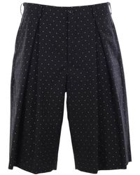 Comme des Garçons - Polka-Dot Print Shorts - Lyst