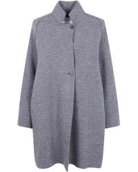 Harris Wharf London - Raglan-Sleeve Wool Coat - Lyst