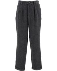 Barena - Straight-Leg Turn-Up Hem Pants - Lyst