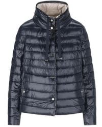 Herno - Reversible Hooded Down Jacket - Lyst