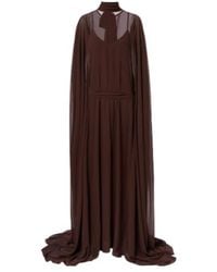 De La Vali - Nila Chiffon Gown - Lyst