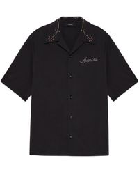 Amiri - Stud Camp' Shirt - Lyst