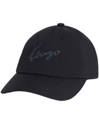 KENZO - Logo-Embroidered Baseball Cap - Lyst