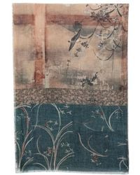 Pierre Louis Mascia - Floral-Print Scarf - Lyst